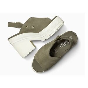 Converse Chuck 70 De Luxe Heel Mule Slip On Taupe A15071 Size 11